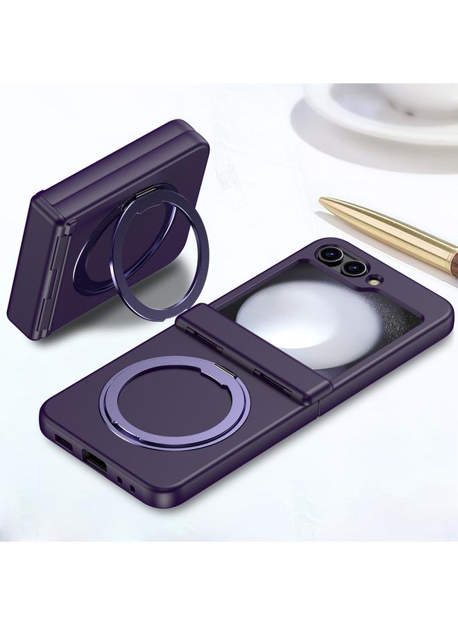 S-TOP Case For Samsung Galaxy Z Flip6 5G 360 Degree Stand MagSafe Magnetic All-inclusive Phone Case - Image 2