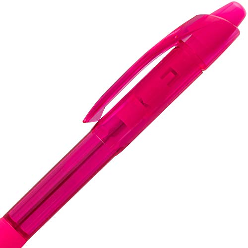 Pentel قلم حبر جاف قابل للسحب من بنتل R.S.V.P. RT بألوان جديدة، خط متوسط، ألوان حبر متنوعة، 6 عبوات (BK93CRBP6M) - Image 3