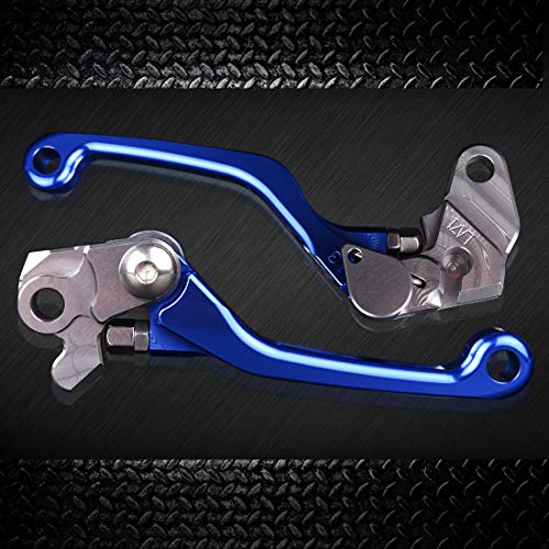Rawsomes Blue Pivot Dirtbike Motorcross Motorcycle Brake Clutch Levers Compatible with Yamaha TTR230 2011-2021 YZ80/YZ85 2001-2014 - Image 5