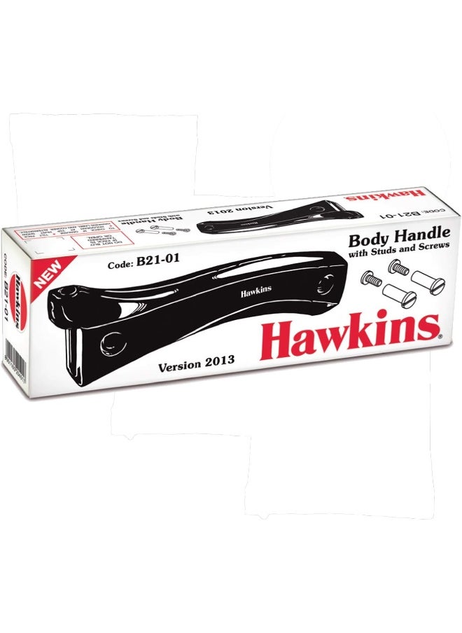 Hawkins Body Handle With Stud And Screws Rubber Pressure Cooker Gasket,Suitable For 1.5 To 12 Liters Pressure Cookers,Black  - Image 1