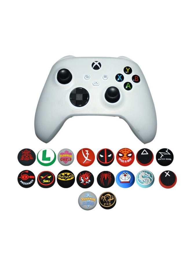 ماركة غير محددة مناسبة ل PS5 مقبض غطاء حماية الروك PS4 سيليكون غير قابل للانزلاق XBOX Gamepad غطاء سيليكون ثلاثية الأبعاد غطاء الروك-لون المنتج: 31  - Image 5