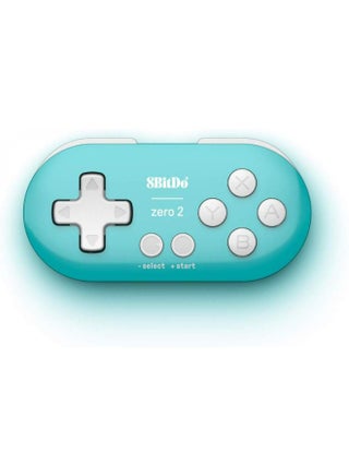 8Bitdo Zero 2 Bluetooth Gamepad Keychain Sized Mini Controller for Switch, Windows, Android, macOS & Raspberry Pi(Turquoise Edition) - view 5