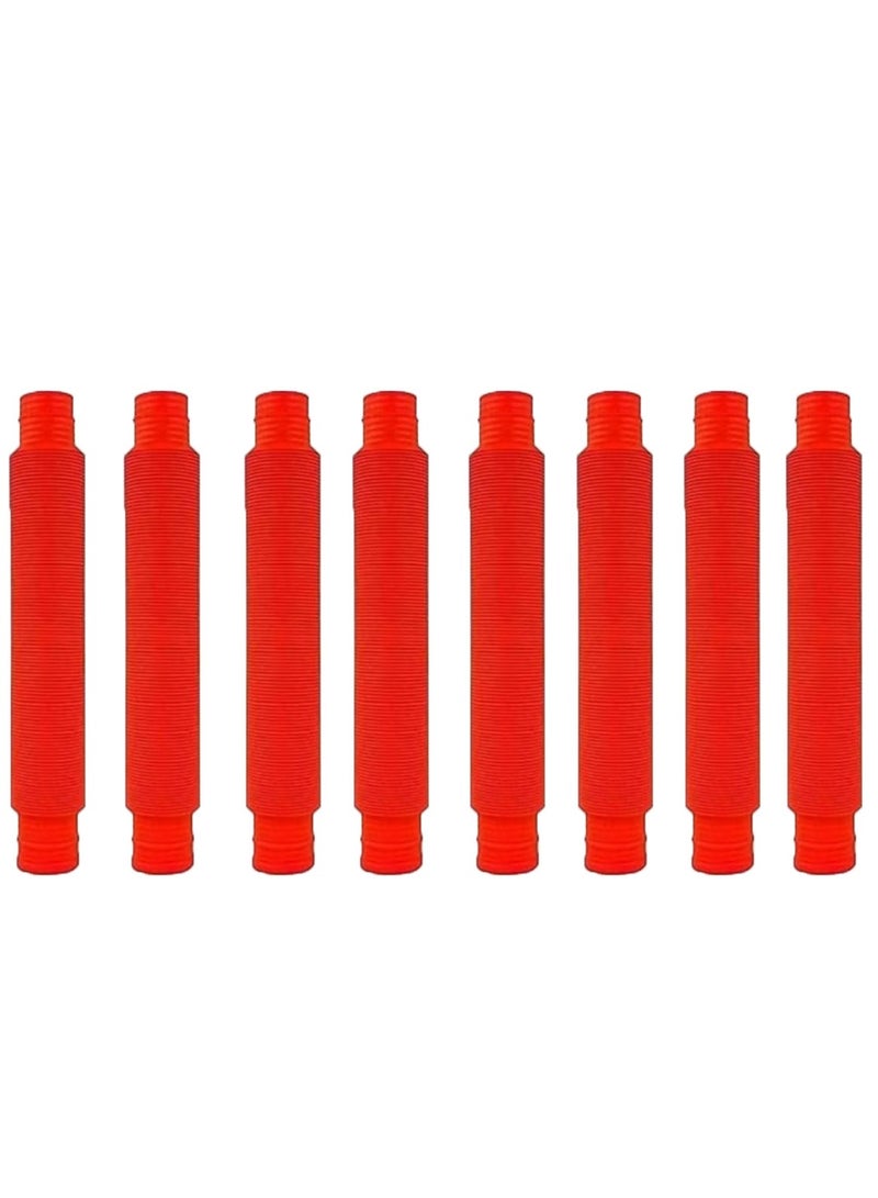 Sensory Toys - Toddler Toys |8 Pack Large| Endless Creativity & Fun for Kids - Connect & Pop! Top ADHD Autism, Best Boy & Girl Christmas Stocking Stuffers Gift Idea