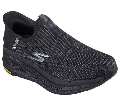 SKECHERS أحذية سكيشرز للرجال ماكس كوشنينغ بريميير 2.0 سليب-إن، أسود/أسود، 12 - Image 3