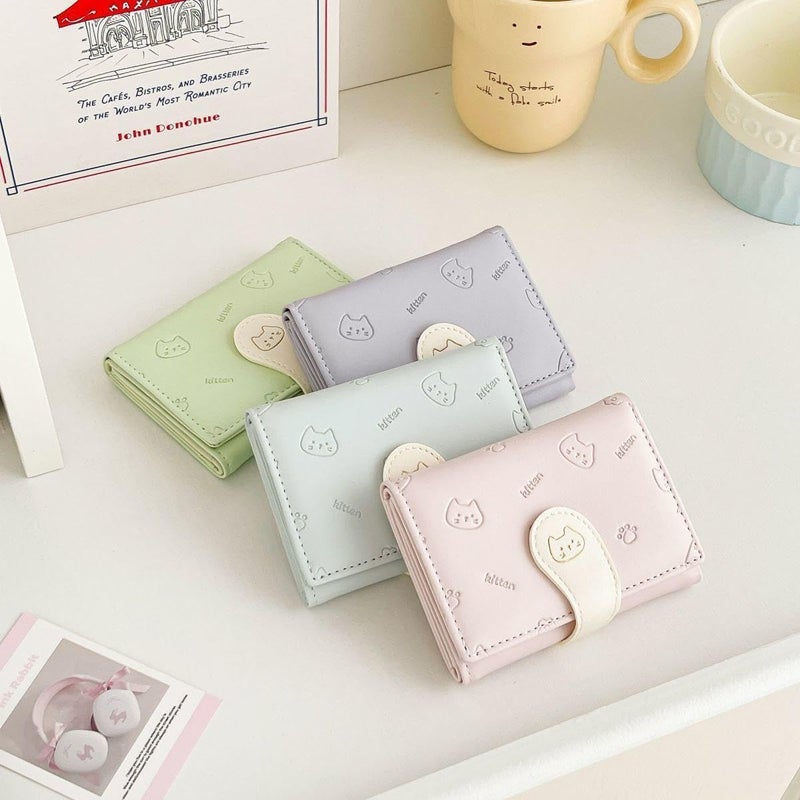 Women's Small Thin Foldable Wallet - Image 2