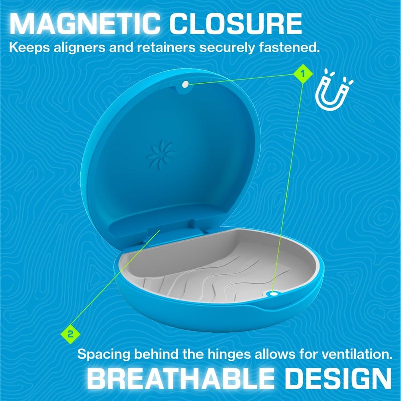 INVISALIGN Aligner Mandibular Advancement Case, Blue - Image 4