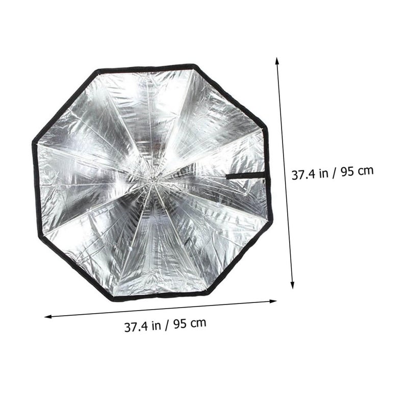 Octagonal Softbox Umbrella 32 Inch Photography Studio Light Modifier With Diffuser - Image 3