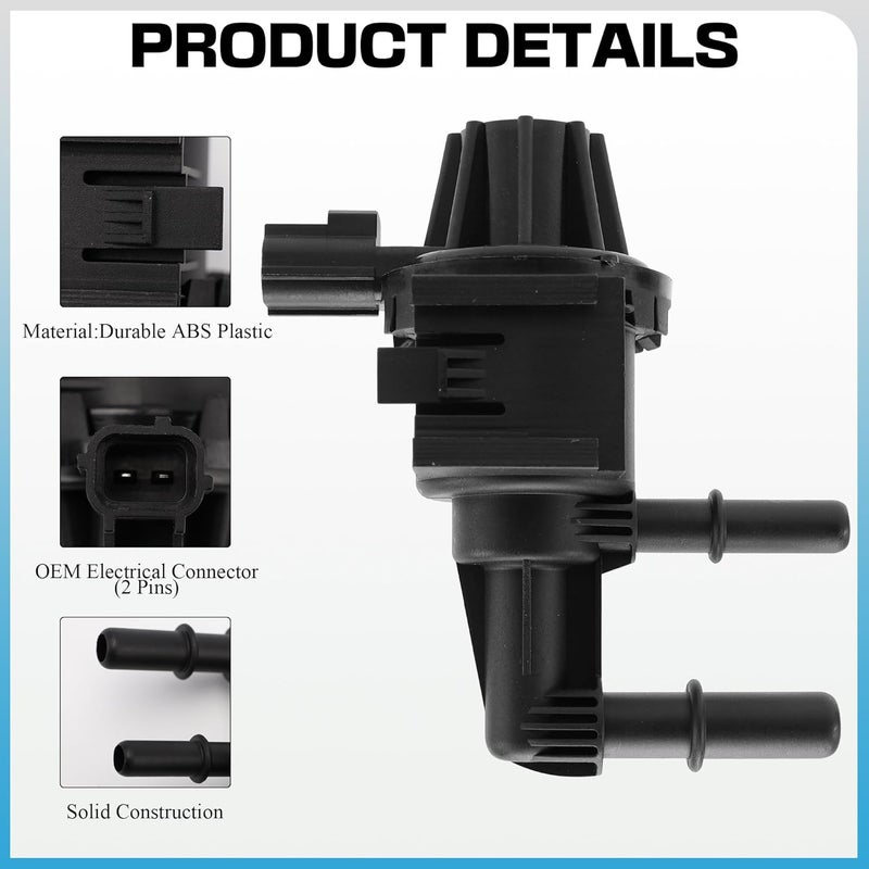 PANNUOSCS Vapor Canister Purge Valve 911-280 for 2007-2008 Ford F-150, Expedition, Lincoln Mark LT, Navigator - Image 3