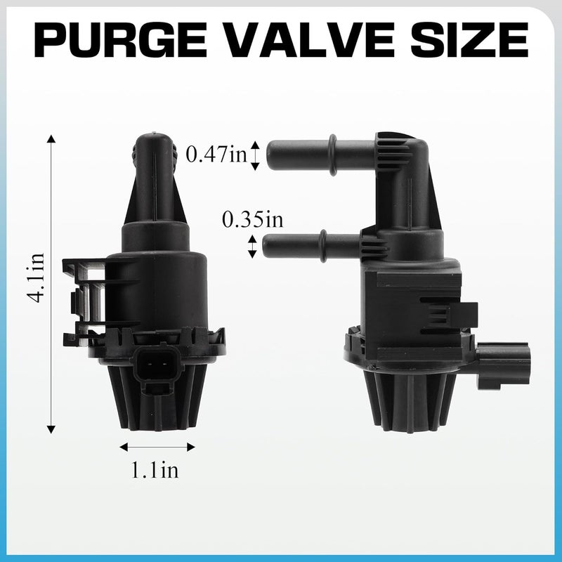 PANNUOSCS Vapor Canister Purge Valve 911-280 for 2007-2008 Ford F-150, Expedition, Lincoln Mark LT, Navigator - Image 2
