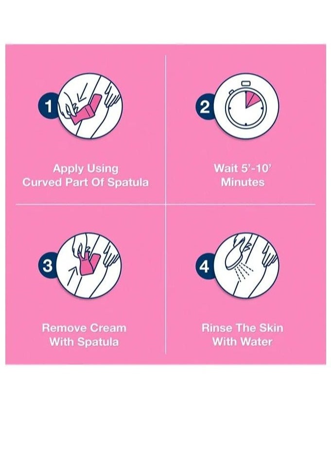 Veet Pack of 2 Hair Removal Cream For Sensitive Skin 100grams  - Image 4