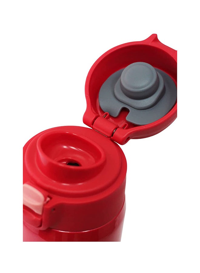 Peacock Vacuum Water Bottle Sports Bottle With Stainless Steel Insulated Leak Proof Water Bottle Red 400ml - Image 2