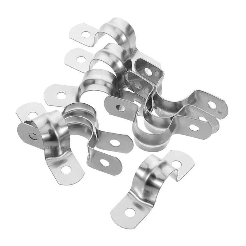 U Shape Pipe Clamp 10Pcs Stainless Steel Bracket For Easy Installation And Versatile Use - Image 2