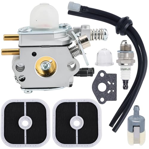 Powtol SRM 2100 Carburetor for Echo SRM 2400 SRM-2100 SRM2100 GT2000 PE2000 SRM2400 PE2400 GT2000R PPF2100 PPT2100 SRM2110 PP1200 PP800 PAS2000 String Trimmer Replace C1U-K52 - Image 1