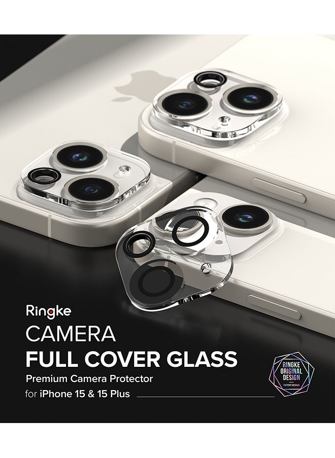 Rearth - Invisible Defender Camera Lens Protector Compatible with Apple iPhone 15 Plus 15 Pack of 2 - Image 1