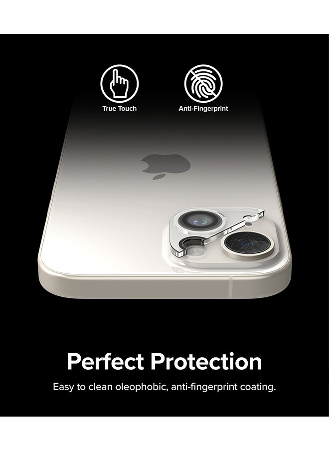 Rearth - Invisible Defender Camera Lens Protector Compatible with Apple iPhone 15 Plus 15 Pack of 2 - Image 1