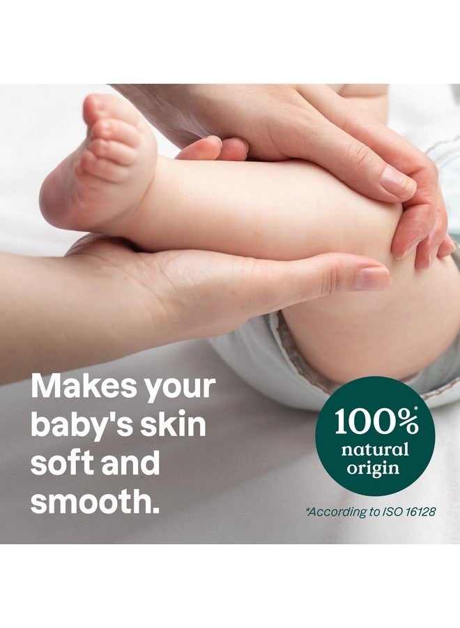 ATTITUDE Plastic-Free Massage Oil Bar for Baby, EWG Verified, Dermatologically Tested, Made with Naturally Derived Ingredients, Vegan, Sweet Almond, 1 Ounce - Image 1