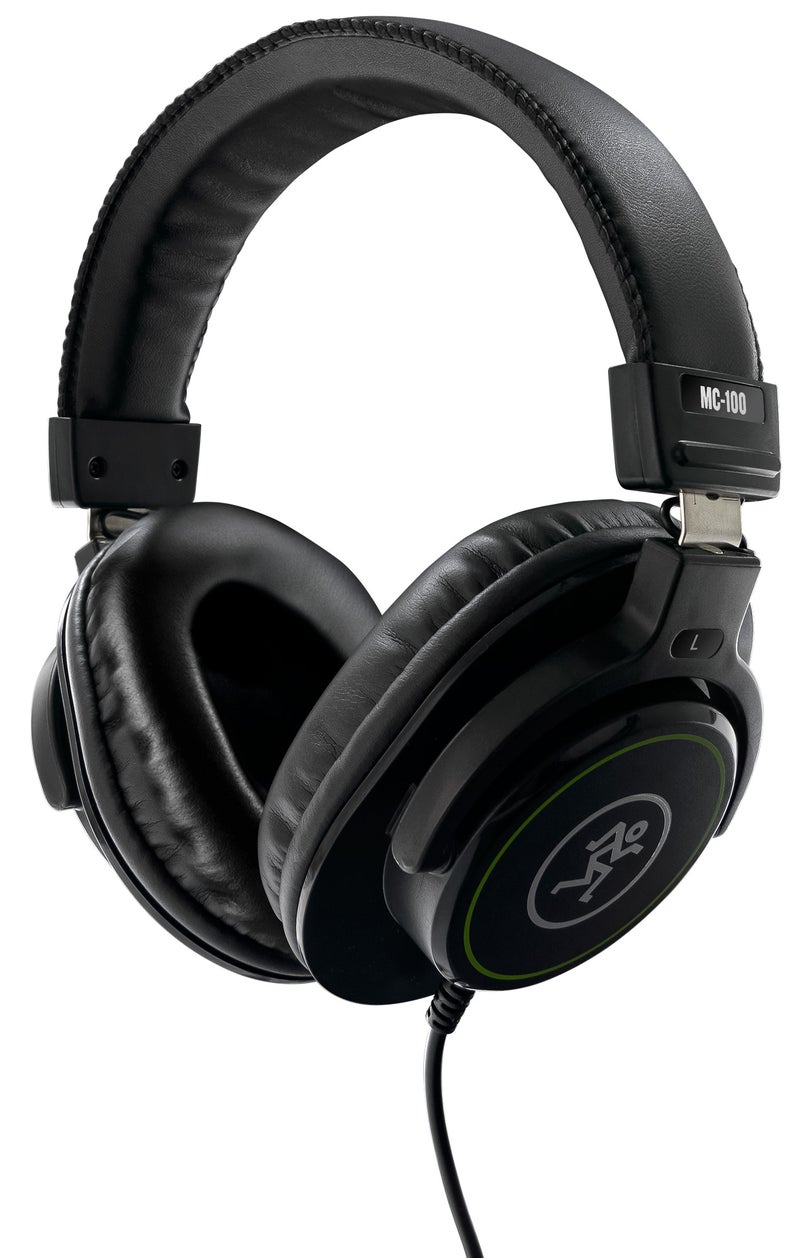 Mackie Studio Bundle with Mackie EM-USB USB Microphone, 2 CR3-X Monitors, MC-100 Closed-back Headphones, Desktop Mic Stand, Cables, and Other Accessories - Image 3