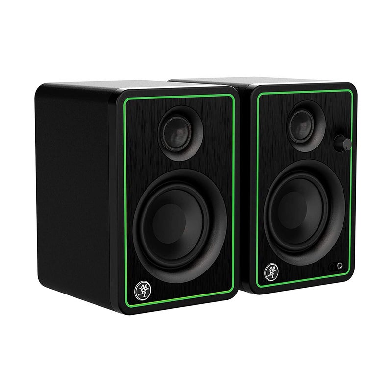 Mackie Studio Bundle with Mackie EM-USB USB Microphone, 2 CR3-X Monitors, MC-100 Closed-back Headphones, Desktop Mic Stand, Cables, and Other Accessories - Image 2
