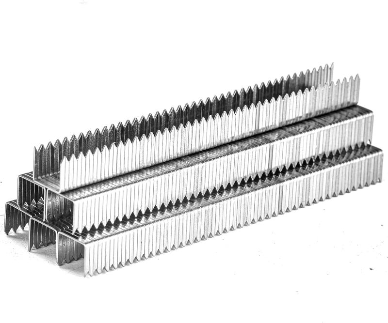 SITLDY 1/2 Inch Length Beveled Chiseled Pointed Heavy Duty T50 304 Stainless Steel Staples 1680-Count, A11 20 Gauge for Pneumatic, Electric T50 Stapler - Image 1