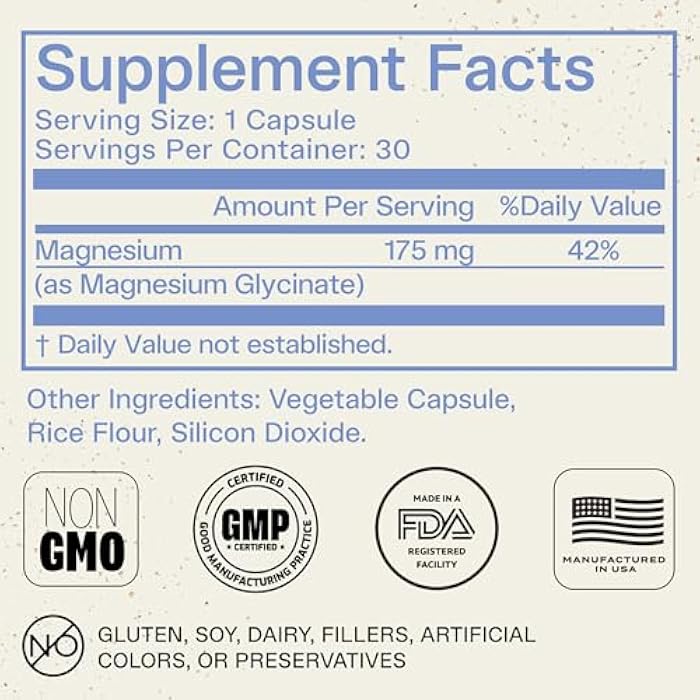 Best Supplements BEST Magnesium Glycinate Supplement for Women - High Absorption, Breakthrough for Sleep, Stress - Menopause Symptoms, Magnesium for Women Over 40 - Gentle on Stomach, Non-GMO, Vegan - 30 Day Supply - Image 4