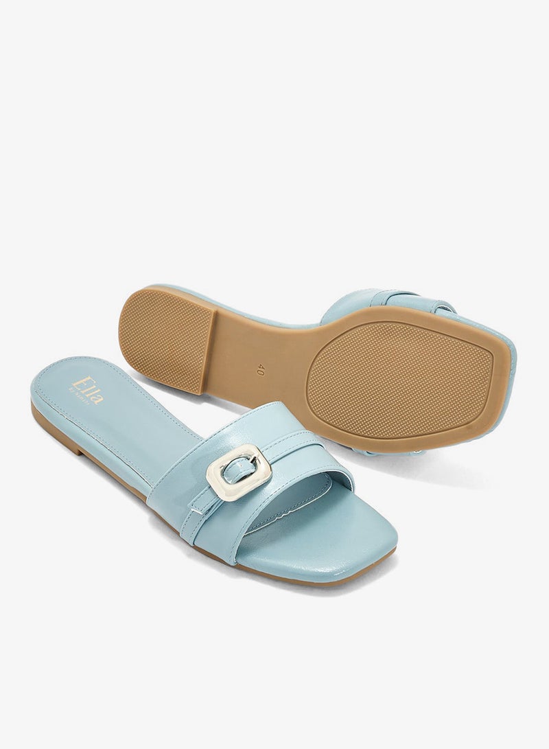 ايلا صندل مسطح بإبزيم - Image 3