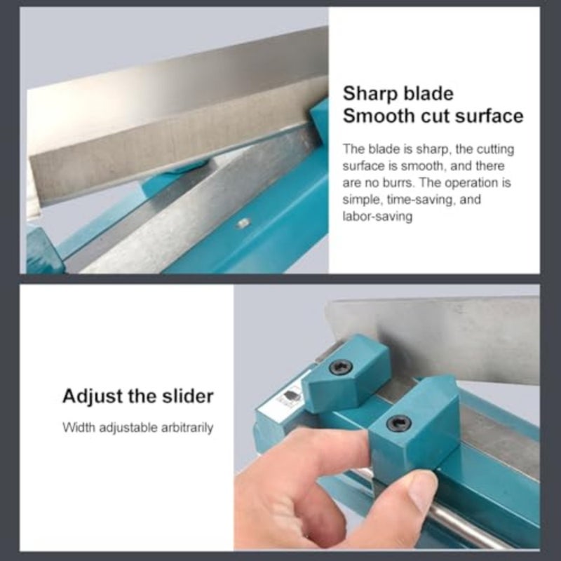HCLSHOP PVC Trunking Cutter Heavy Manual Plastic Wiring Duct Cutting Machine 45° 90°Angle Adjustable Cutting Machine Electrician Special Cutting Device - Image 3
