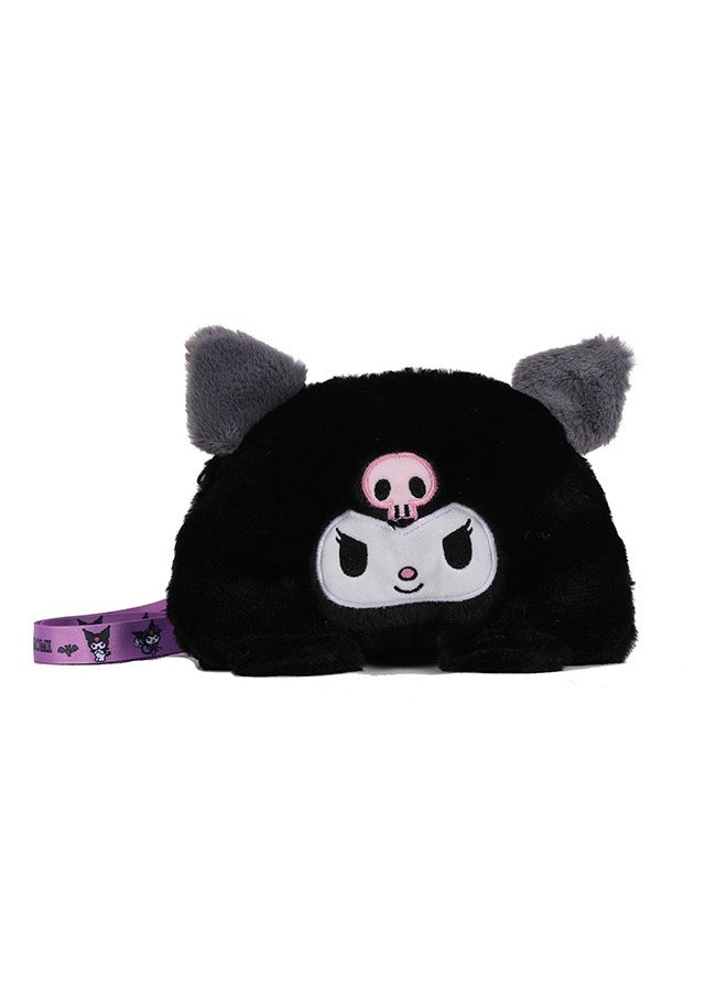 Generic - Sanrio Kuromi Shoulder Bag Plush Bag Crossbody Bag Bucket Storage Bag - Image 1