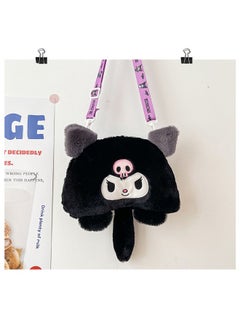 Generic Sanrio Kuromi Shoulder Bag Plush Bag Crossbody Bag Bucket Storage Bag  - Image 1
