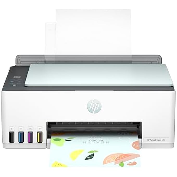 SMART TANK 582 WIRELESS ALL-IN-ONE PRINTER, PRINT, SCAN, COPY; UP TO 18,000 BLACK OR 6,000 COLOR PAGES - GREEN [4A8D6A] - Image 3