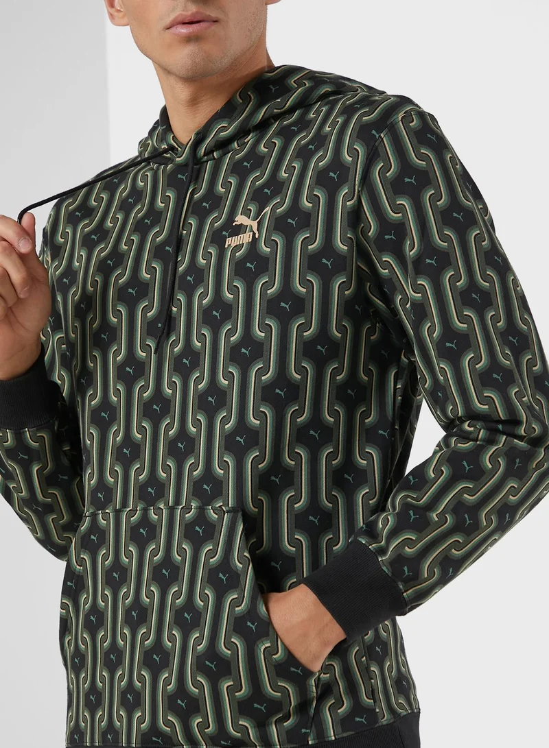 PUMA Classics 70S Psychedelic Fleece Hoodie