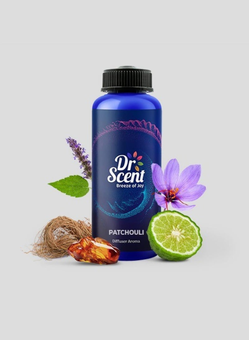 Dr Scent Patchouli - Diffuser Aroma Oil (500ml) - Image 1