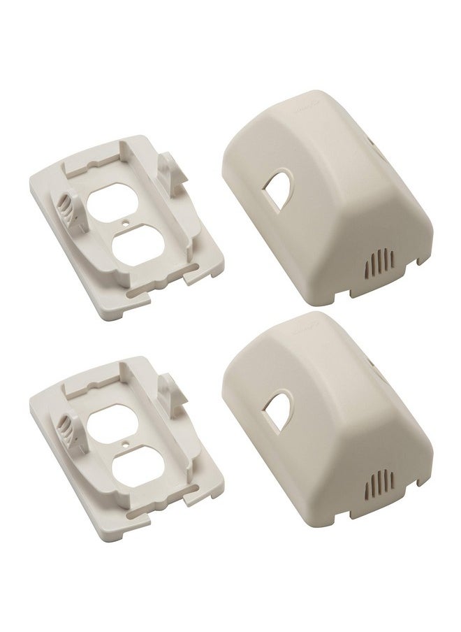 SAFETY 1St Outlet Cover/Cord Shortner White 2 Count  - Image 5