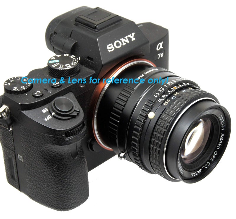 Fotasy PK Lens to E Mount Adapter, K Mount E Adapter, PK FE Adapter, Compatible with Pentax K Lens Sony a7 a7R a7s II III IV a9 a7c Alpha 1 a6600 a6500 a6400 a6300 a6100 a6000 a5100 a5000 a3500 ZV-E10 - Image 4