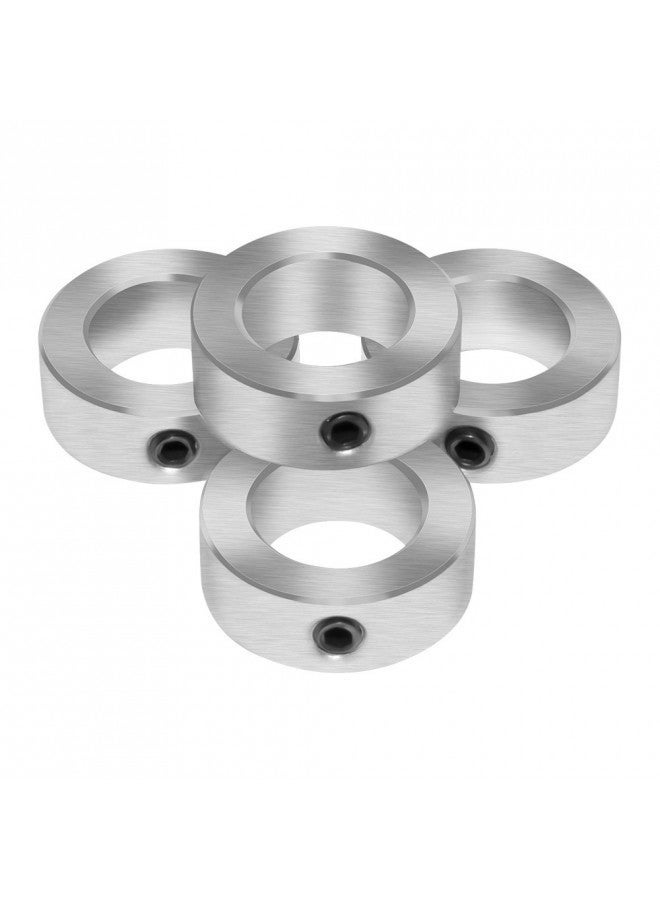 AZSSMUK 5/8" Bore Solid Steel Style Zinc Plated Set Screw Shaft Collars for Lawn Tractor,Garage Doors - Image 3