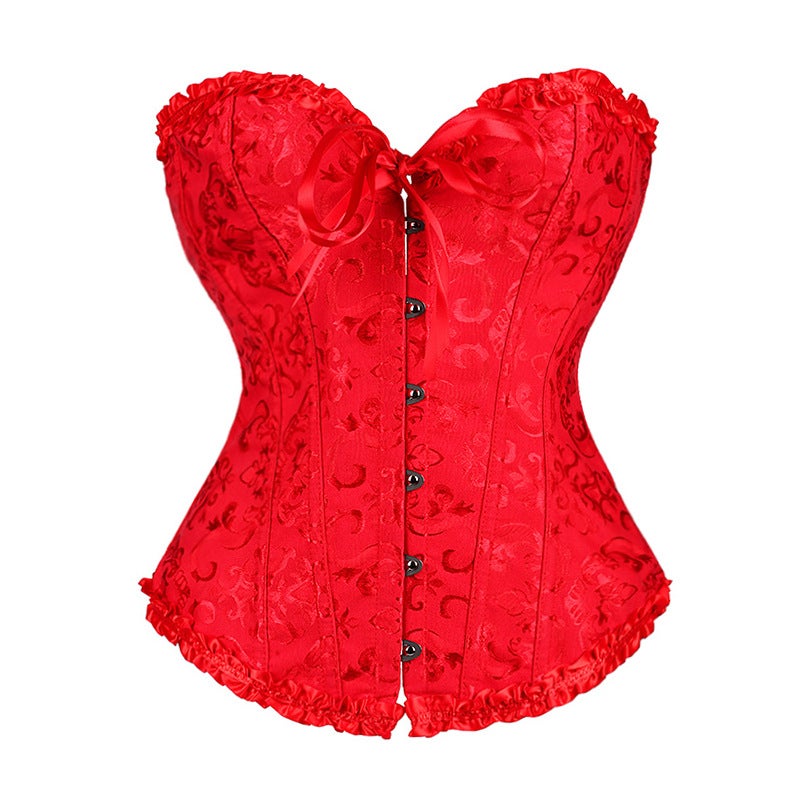 Palace Corset, Wedding Dress, Bone Shaping Body Shaping Top, Anti-Sagging Breast Support, Push-Up Corset - Image 1