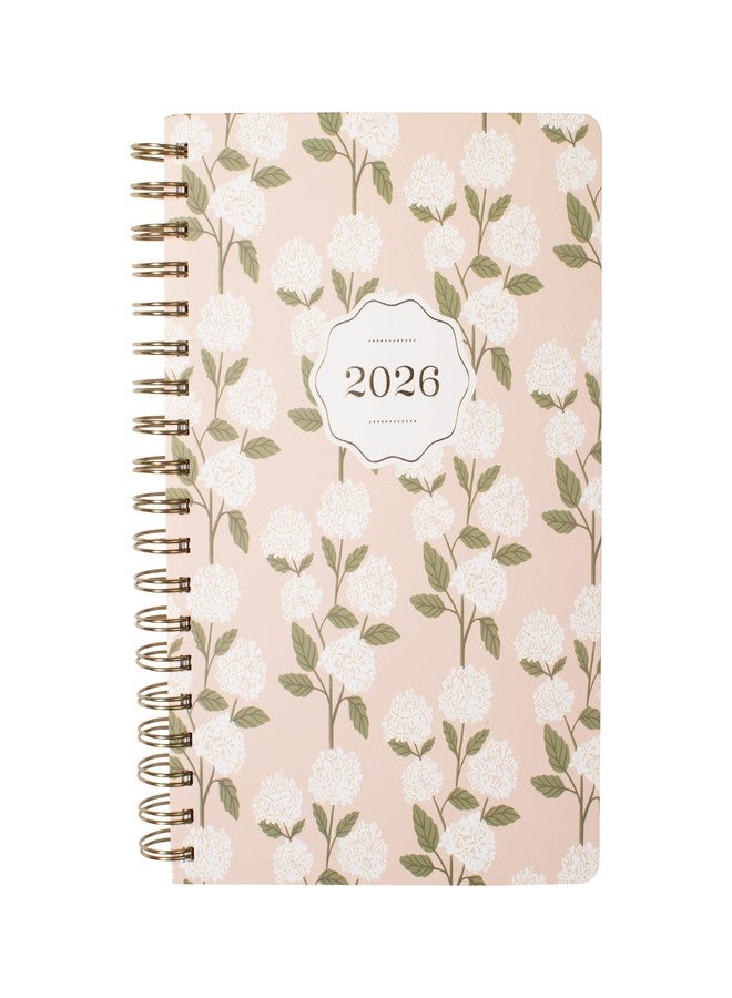 Fringe Studio 2026 Spiral Weekly Planner, Aug 2025 - Dec 2026, 17 Month, Paperback Cover, "HERITAGE HYDRANGEA", 8"w x 10"h, 240 Pages (844PA052) - Image 1