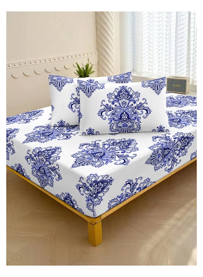 ايست من نون طقم غطاء لحاف من ٤ قطع | مصنوع من ألياف دقيقة ناعمة | ألوان متعددة | غطاء لحاف ١٦٠ × ٢٢٠ سم، ملاءة سرير ١٢٠ × ٢٠٠ سم مع جيب عميق ٣٠ سم، غطائي وسادة ٥٠ × ٧٥ سم | مناسب لمرتبة فردية - Image 4