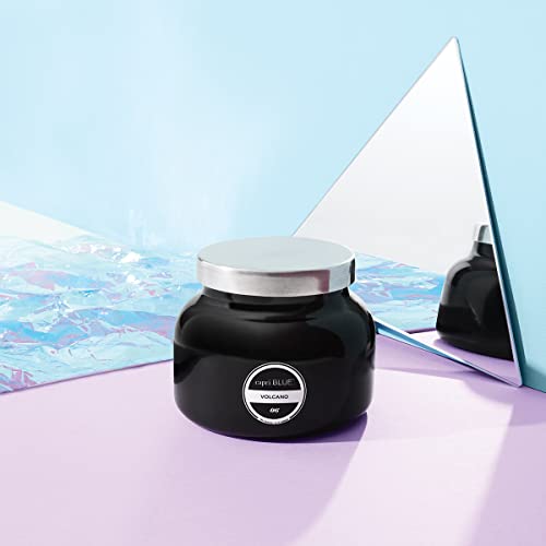 Capri Blue Volcano Scented Candles - Luxury Glass Jar Candles for Home Scented with Tropical Fruit & Sugared Citrus - Soy Wax Blend - Capri Blue Volcano - Black Color (19 oz) - Image 5