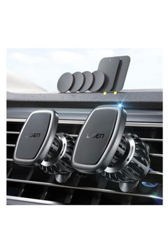 Lisen Lisen 2 pack magnetic phone holder for your car mount 6 magnets car phone holder mount vent cell phone holder mount for car plate fit all iPhone 15/14/13 Pro Max plus Samsung S24 Ultra S24+  - Image 1