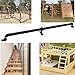 Dakzhou 2 Playground Safety Handles GlowinTheDark NonSlip Handle 38 Inch Swing Set Ladder House Tree House Toy Structure Large Black - Image 4