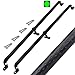 Dakzhou 2 Playground Safety Handles GlowinTheDark NonSlip Handle 38 Inch Swing Set Ladder House Tree House Toy Structure Large Black - Image 2