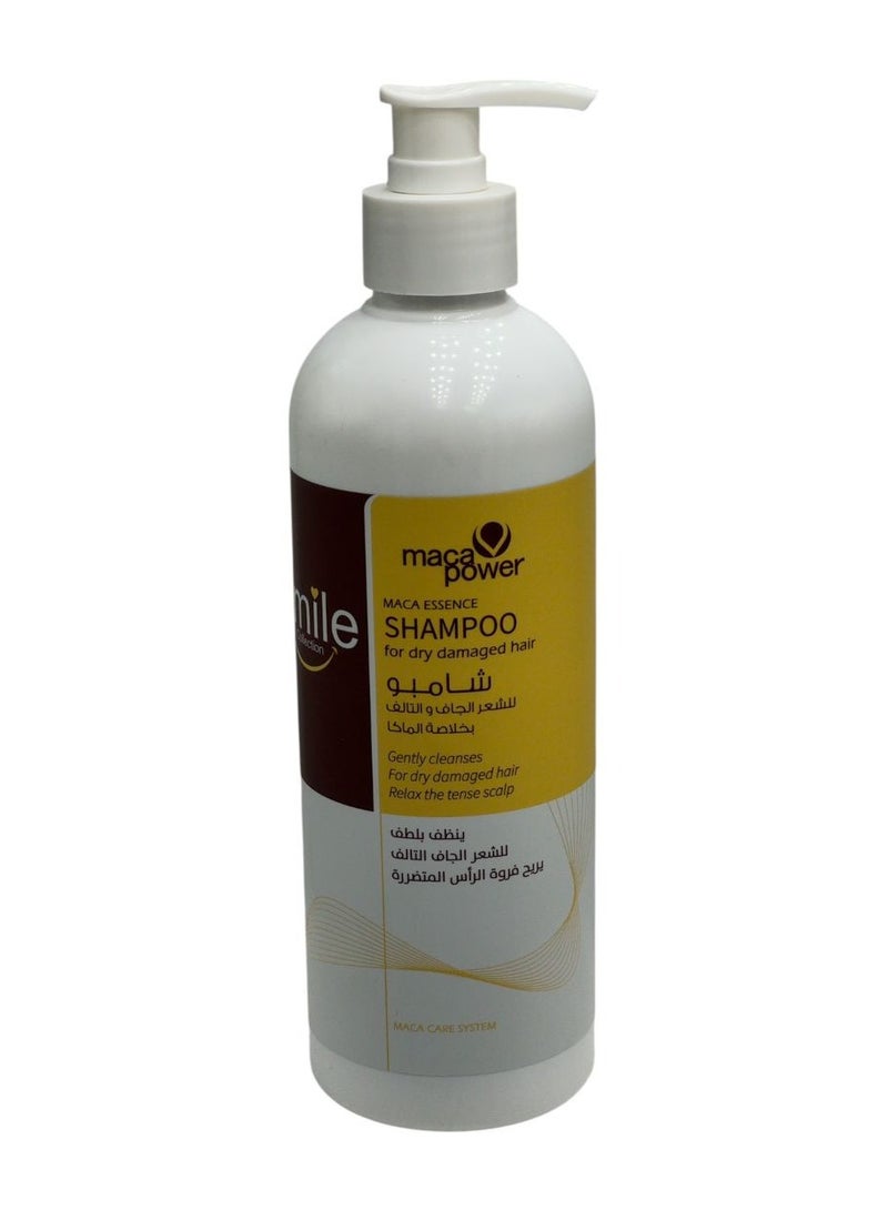 Smile maca power shampoo for dry damaged hair 500 ml