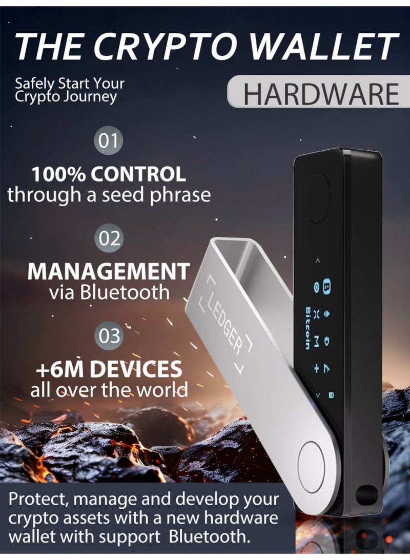 Ledger Nano X 2025 Hardware Crypto Wallet - Image 1