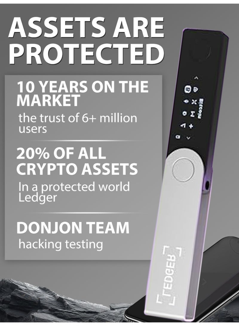 Ledger Nano X 2025 Hardware Crypto Wallet - Image 2