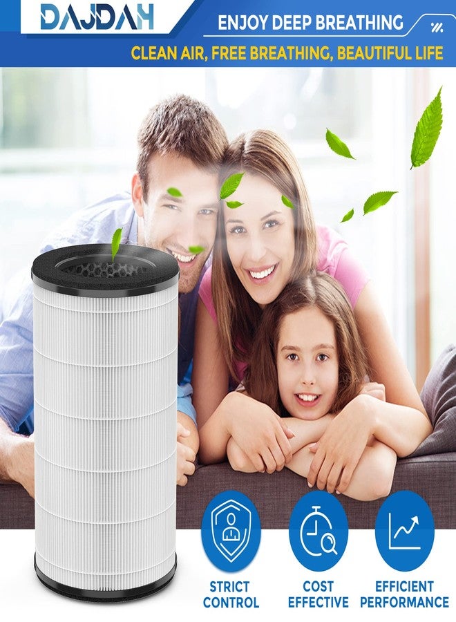 DAJDAH AP-T45 AP-T40FL Replacement Filter Compatible with Homedics Air Purifier Filter Replacement 1461901 for Homedics Total Clean 5 in 1 Air Purifier AP-T40 AP-T40WT AP-T43-WT AP-T45-BK AP-T45-WT, 1-Pack - Image 5
