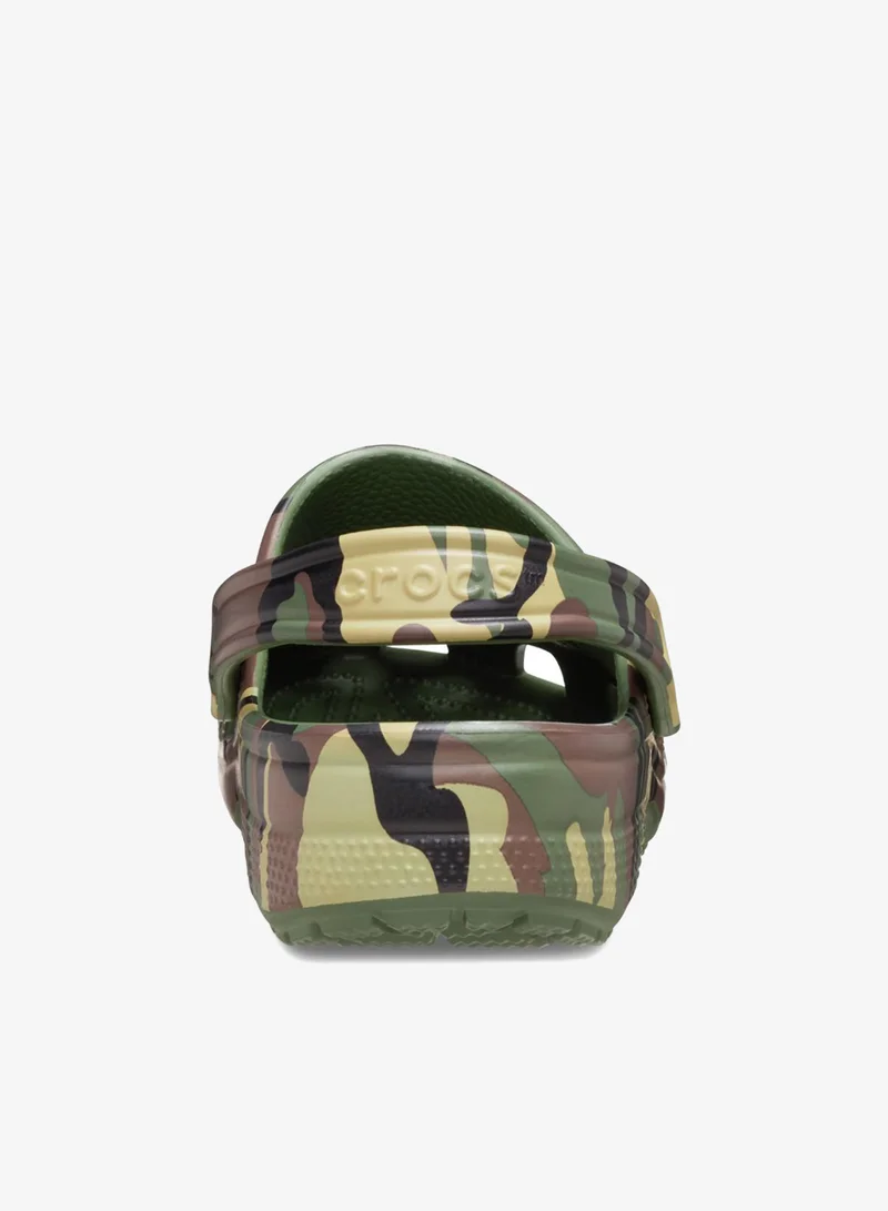 crocs Army Green/Multi Casual Camouflage Clogs for Men | Best Price UAE