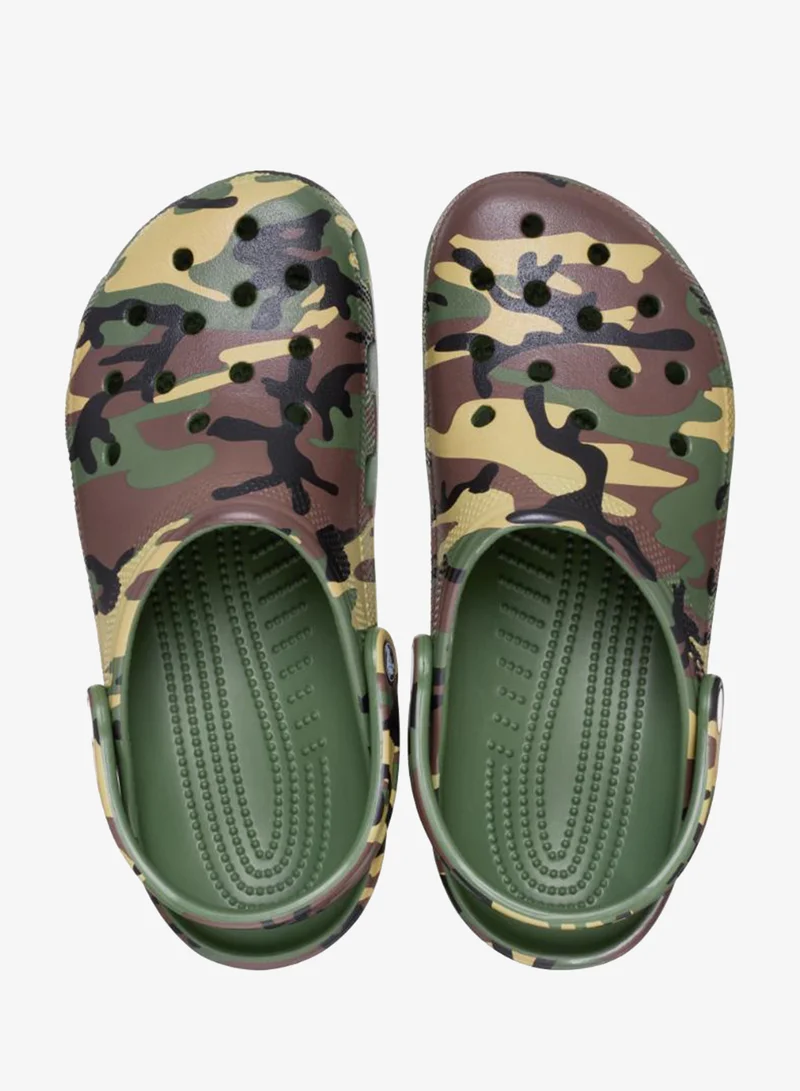 crocs Army Green/Multi Casual Camouflage Clogs for Men | Best Price UAE