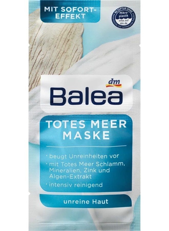 balea قناع البحر الميت - 5 عبوات من 2 × 8 مل لكل منها (لـ 10 تطبيقات) - Image 2