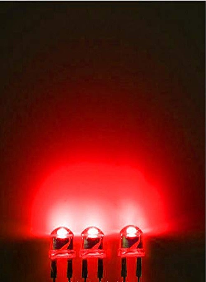 PGSA2Z® 8 mm LED Light-Emitting Diodes 0.5 W Lamp- RED Pack of 50 - Image 1