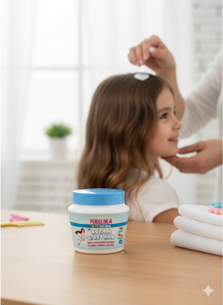 PENDULINE Kids Hair Cream for Normal & Dry Hair (150ml) – Daily Moisturizing & Frizz Control - Image 3